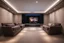 Placeholder: dedicated home cinema room with LED ambient lighting in the walls make sure the room is completely symmetrical