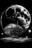 Placeholder: space ship in the moon