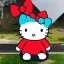 Placeholder: Hello kitty is Godzilla