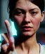 Placeholder: Ultra Realistic image portrait, medium shot view, woman making the “fuck you” finger gesture, highly detailed, unreal engine 5, RTX, ultra detail, volumetric lighting, finely drawn, high definition, high resolution.