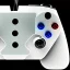 Placeholder: Greek white marble stature, full of details, realistic,modern game controller, high definition, 8k