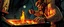 Placeholder: stone age pinball played by stone age man