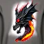 Placeholder: Dragons, Fire and Smog, Skull, Gothic, Steampunk, Universum, t-shirt