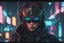 Placeholder: yone in 8k 2D cyberpunk artstyle, cyber mask, two swords , close picture, neon lights, intricate details, highly detailed, high details, detailed portrait, masterpiece,ultra detailed, ultra quality