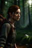 Placeholder: ellie williams pretty the last of us 2 in forest