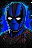 Placeholder: Black and blue deadpool