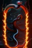 Placeholder: Full body photography of an ethereal Jörmungandr the world snake, Fire theme art, Dark moody night atmosphere, by Michelangelo, 8K, high body details, anatomically perfect body, oak tree roots, ignore NSFW