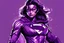 Placeholder: Ultra Violet purple Luchador Superhero who's a girl