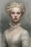 Placeholder: Sweden in the 18th century Alexandra "Sasha" Aleksejevna Luss oil paiting by artgerm Tim Burton style In Freudian depth psychology, the symbol is thought to consist of partially unconscious matter. Sigmund Freud's understanding was that a symbol represents previously known, but (as negative) material rejected from consciousness, which from the subconscious appears, for example, in dreams, imaginations and so on in a distorted form and which can ultimately be