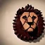 Placeholder: Lion made of chocolate