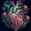 Placeholder: Blooming anatomical heart, fantasy art