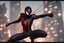 Placeholder: Miles morales in 8k nier automata drawing style, spider man them, cinematic mood, neon effect, close picture, bones, highly detailed, high details, detailed portrait, masterpiece,ultra detailed, ultra quality