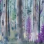 Placeholder: exquisite whimsical woodland watercolor, delicate, cute, adorable, linen backdrop