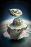 Placeholder: oyster on top of earth