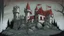 Placeholder: Vampire castle, comic style