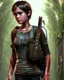 Placeholder: teen | The Last of Us hot,pretty face and body,full style,short hair black