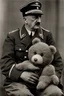 Placeholder: Adolf Hitler cuddling teddy