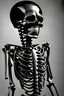 Placeholder: Dark Black chrome skeleton