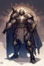 Placeholder: Slim Armored Male Drow or Dark Elf