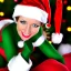 Placeholder: muff diving a gorgeous female Christmas elf