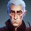 Placeholder: Portrait of a 30 year old warlock like Jake Gyllenhaal,Gandalf, Sherlock Holmes and Mary Poppins