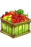 Placeholder: logo of containers of goods of fruits and vegetables