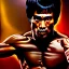 Placeholder: Ultra detailed fullbody Portrait in oil on canvas of Venom merges Bruce lee,extremely detailed digital painting,extremely detailed face,crystal clear Big eyes, mystical colors ,perfectly centered image, perfect composition, rim light, beautiful lighting,masterpiece,8k, stunning scene, raytracing, anatomically correct, in the style of Wizyakuza and robert e howard and InHyuk Lee and Ohrai Noriyoshi and Simon Bisley.