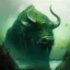 Placeholder: swamp smal buffalo green 4k