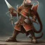 Placeholder: rat warrior