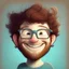 Placeholder: selfportrait, cute happy avatar