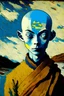 Placeholder: Aang as painted by Van gogh