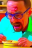 Placeholder: walter white crying at pizza