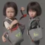 Placeholder: Children's bag, violence knife