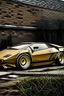 Placeholder: Old Lamborghini with exaggerated lines, full view