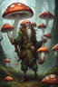 Placeholder: mushshroom spores infected human druid