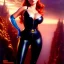 Placeholder: fullbody portrait 'beautiful sexy busty mature Belle(Disney)',wearing black skintight latex suit,hyperrealistic skin,Hyperrealistic Big eyes,painting by gaston bussiere, greg rutkowski, yoji shinkawa, yoshitaka amano, tsutomu nihei, donato giancola, tim hildebrandt, oil on canvas, cinematic composition,sharp image, extreme detail,((fit full head inside picture)),32k