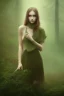 Placeholder: Beautiful pretty girl in picture in foggy forrest afternoon, 12k resolution, super HD, detail realístiC PHOTOGRAPH