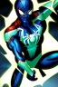 Placeholder: spider-man, DC blue lantern