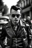 Placeholder: Leather man rockabilly