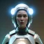 Placeholder: woman, rounded face, round helmet, retro futuristic, latex coat, soft color, highly detailed, art stations, concept art, smooth, unreal engine 5, god rays, ray tracing, RTX, lumen lighting, ultra detail, volumetric lighting, 3d, finely drawn, high definition, high resolution.