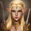 Placeholder: blonde elf warrior