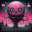 Placeholder: embryonic moon gloom, strange gurgling whisper low, morbid, surrealism, creepy, artistic, by Wotto, by Jeff Soto, bright vivid colors, cel shaded, existential angst, sharp focus, sinister, abstractions, pink Floyd album cover art