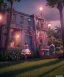 Placeholder: Wes Anderson photographer, Ultra realistic garden night scene, portrait, wide angle view :: carnival woman and sweet inflatable monsters, carnival dress style, feather color, free jumping, soft color, highly detailed, unreal engine 5, ray tracing, RTX, lumen lighting, ultra detail, volumetric lighting, 3d, finely drawn, high definition.