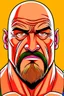 Placeholder: Bill Goldberg American professional wrestler catoon 2d