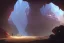 Placeholder: Concept art of A Cave by Justin Gerard