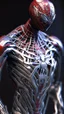 Placeholder: spiderman become robot, body from metal material, ultra realistic, 4k, ultra detail, full body, full picture