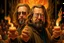 Placeholder: full details full realism the big lebowski and walter cartoon firestarter