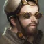 Placeholder: a _ fantasy _ style _ portrait _ painting _ of beautiful white male black hair short head smirk round face steampunk goggles rpg dnd oil _ painting _ unreal _ 5 _ daz. _ rpg _ portrait _ extremely _ detailed _ artgerm _ greg _ rutkowski _ greg