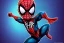 Placeholder: Chibi spiderman, octane rendering, modern Disney style