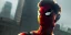 Placeholder: portrait,beautiful spider-man robot, post-apocalyptic in a cyberpunk city, realistic, intriacte detail, sci-fi fantasy style, volumetric lighting, particales,highly detailed,cinamatic, deep